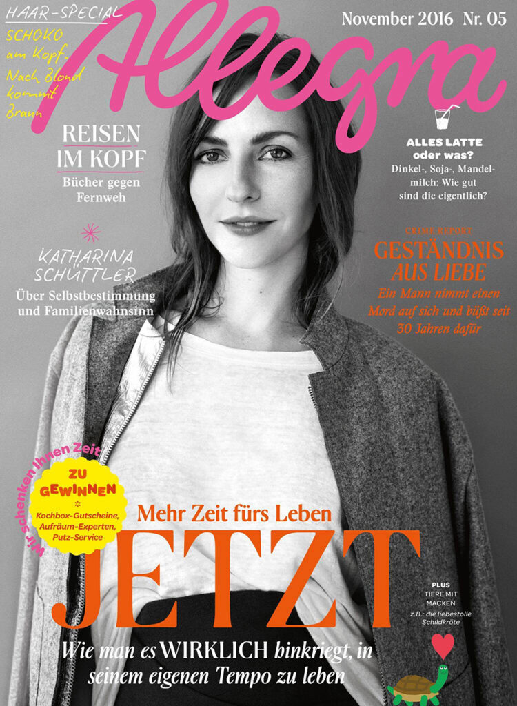Allegra Cover – Katharina Schüttler Photography by ANNA ROSE